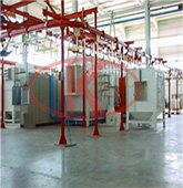 Spray degreasing cleaning equipment
