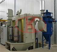 Automatic rotary peening equipment