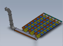 Shot abrasive recycling and separating system