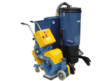 Shot blasting machine of floor cement road grinding