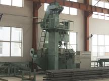 Elevator guide rail Shot blasting oiled production line