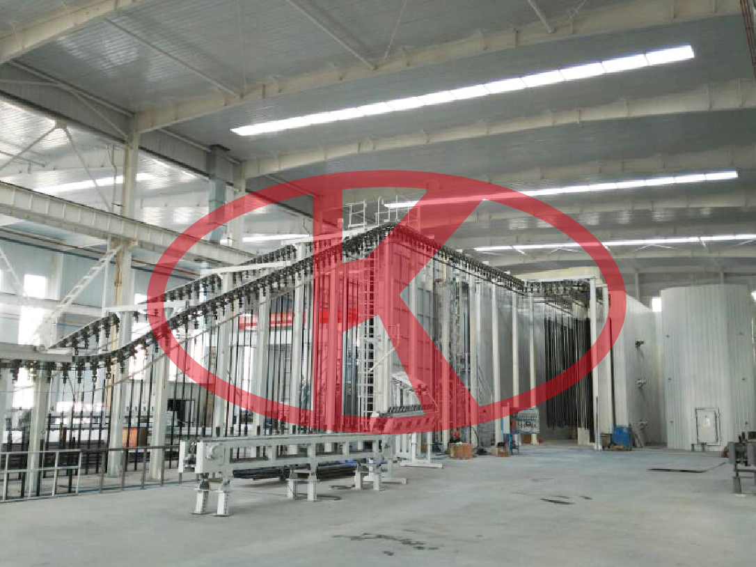 Enamel/enamel coating equipment production line/sandblasting, coating, drying, sintering production line/fully automatic enamel steel pipe production line