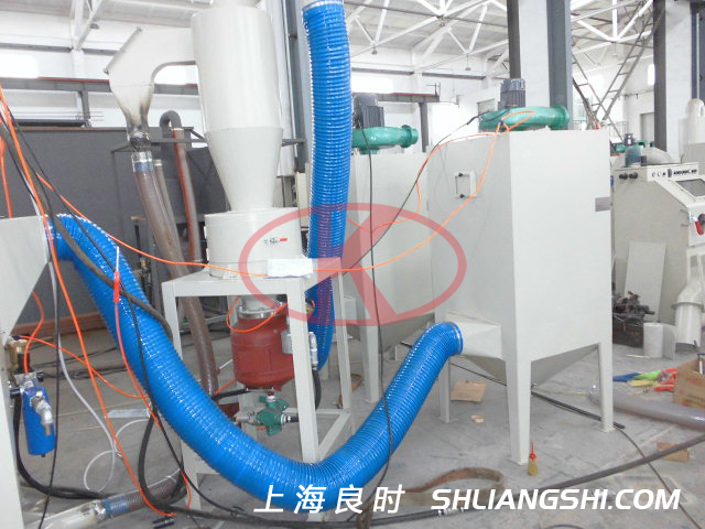 Liangshi casting mold peening machine/sand blasting machine