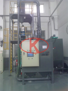 CNC4 axis linkage digital control shot blasting equipment