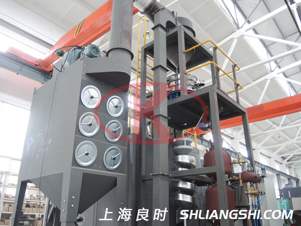 Gear shot peening machine / sand blasting machine