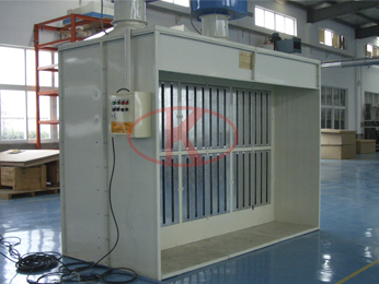 Environmental dry spray booth / spray room