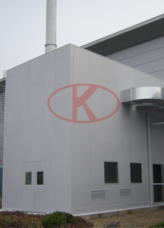 VOC paint drying organic waste treatment device