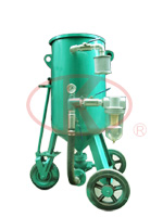 manual control mobile type blast machine