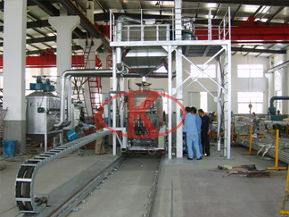 minor-caliber stainless steel tube inner wall shot peening equipment