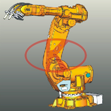 ABB peening robot system