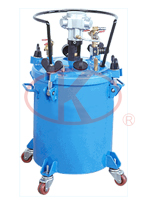 Automatic mixing pressure feeding